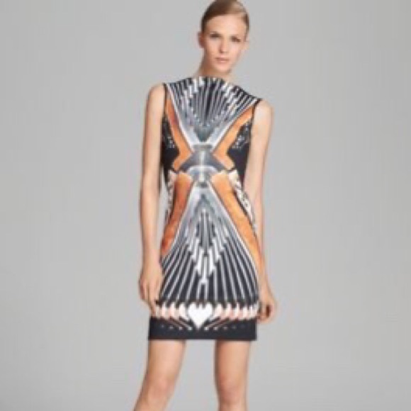 NWT Clover Canyon Accordion V-Back Sleevless Dress - Picture 6 of 10